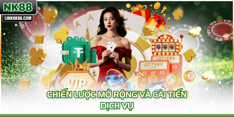 Chiến lược mở rộng và cải tiến dịch vụ